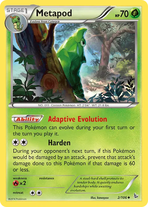 Metapod, Flashfire 2/106