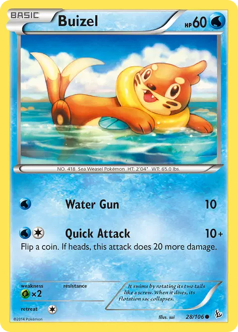 Buizel, Flashfire 28/106