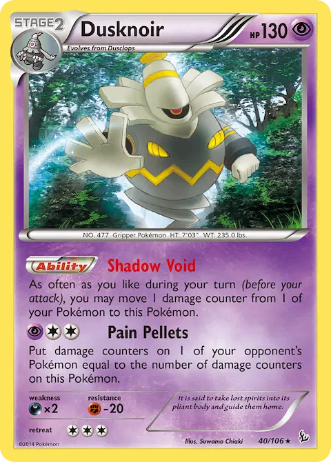 Dusknoir, Flashfire 40/106