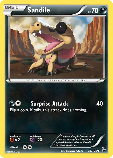 Sandile, Flashfire 56/106