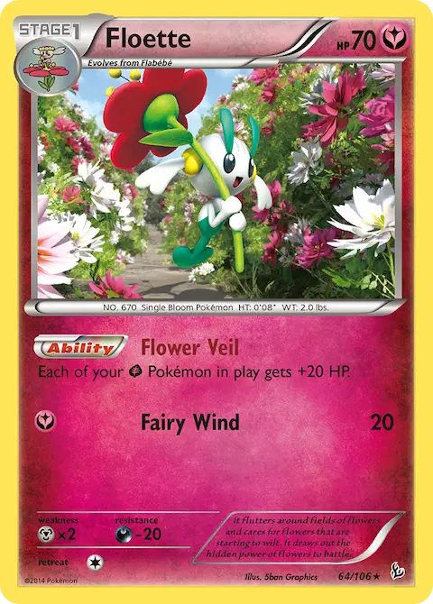 Floette, Flashfire 64/106
