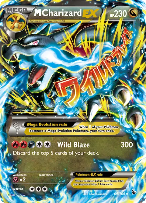 M Charizard EX, Flashfire 69/106