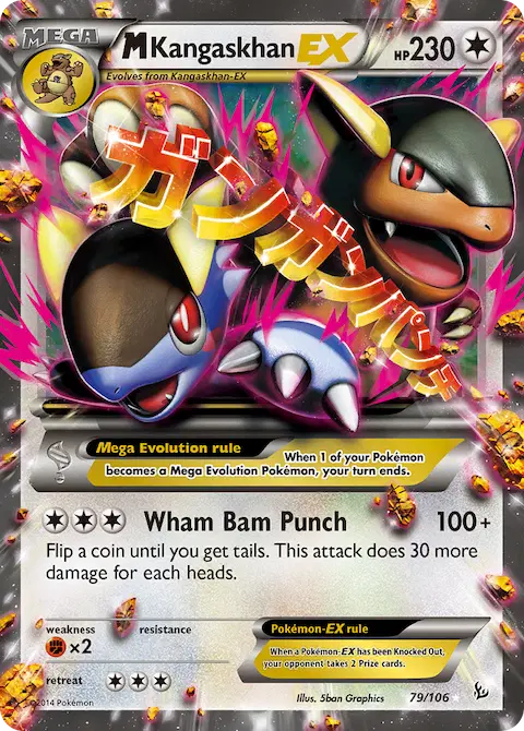M Kangaskhan EX, Flashfire 79/106