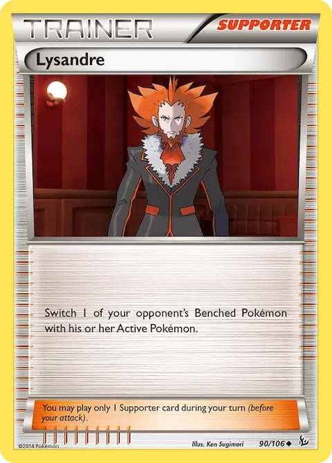 Lysandre, Flashfire 90/106