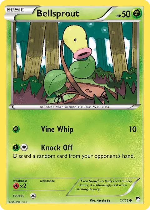 Bellsprout, Furious Fists 1/111