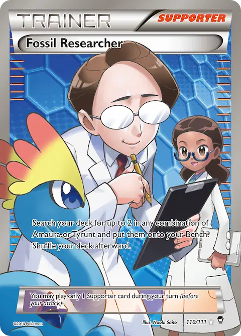 Fossil Researcher, Furious Fists 110/111