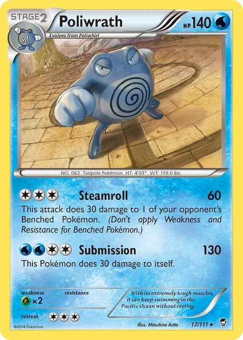 Poliwrath, Furious Fists 17/111