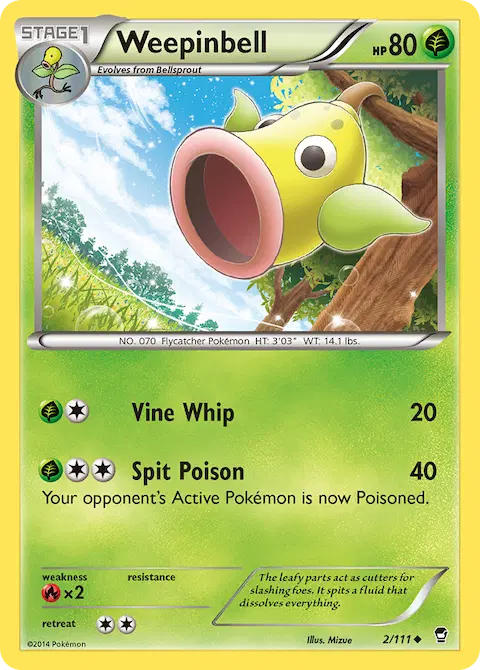 Weepinbell, Furious Fists 2/111