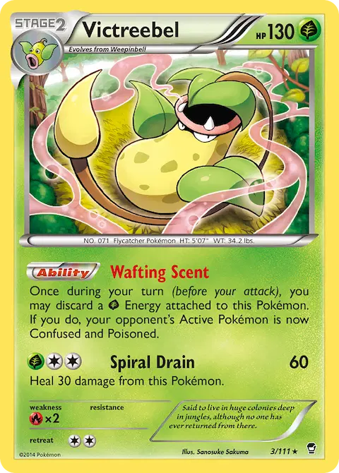 Victreebel, Furious Fists 3/111