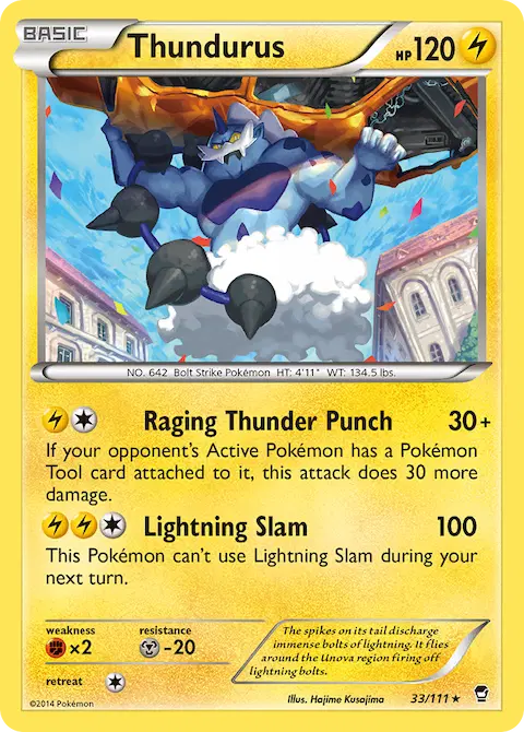 Thundurus, Furious Fists 33/111