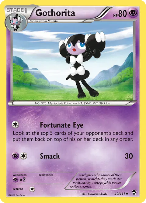 Gothorita, Furious Fists 40/111