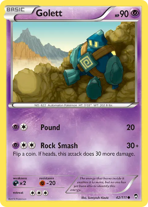 Golett, Furious Fists 42/111