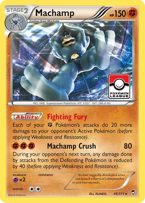 Machamp, Furious Fists 46/111