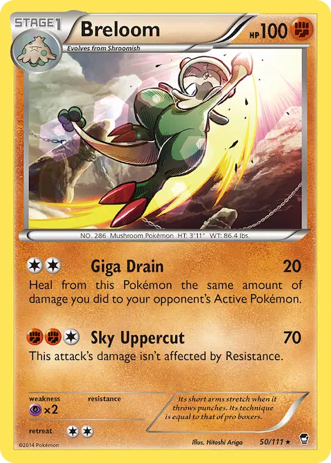 Breloom, Furious Fists 50/111