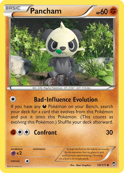 Pancham, Furious Fists 59/111