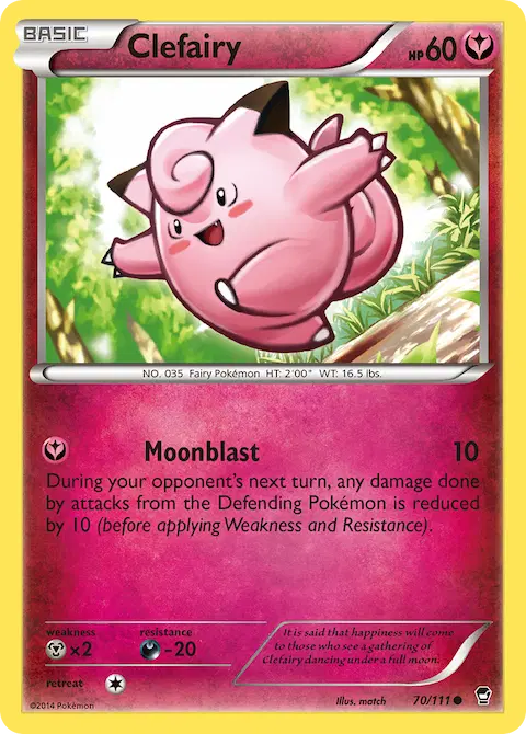 Clefairy, Furious Fists 70/111