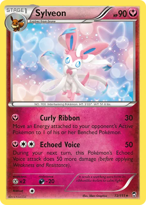 Sylveon, Furious Fists 72/111