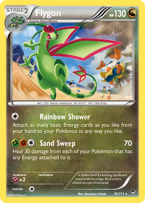 Flygon, Furious Fists 76/111