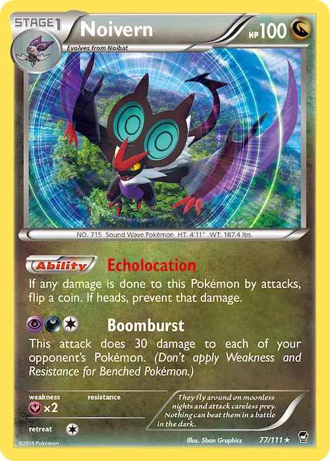 Noivern, Furious Fists 77/111
