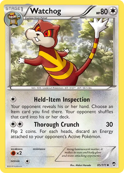 Watchog, Furious Fists 85/111