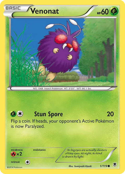 Venonat, Phantom Forces 1/119