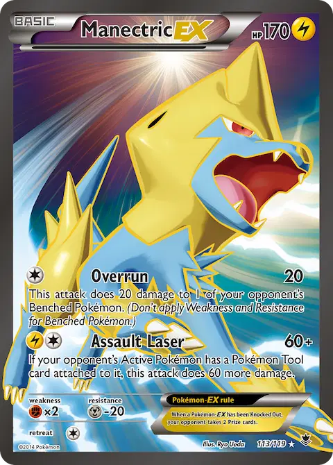 Manectric EX, Phantom Forces 113/119