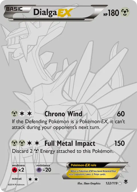 Dialga EX, Phantom Forces 122/119