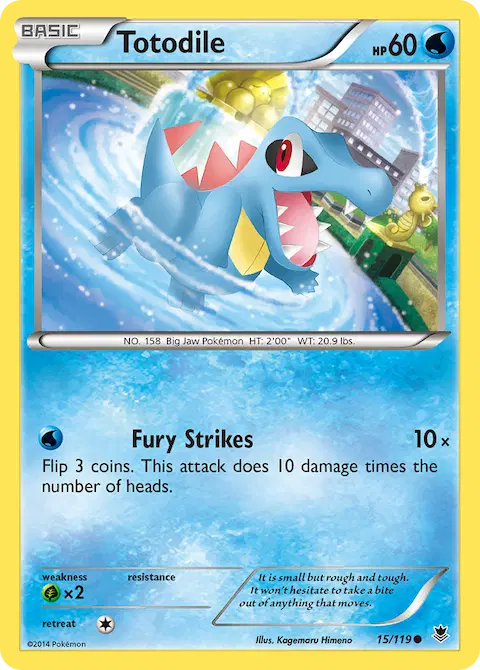Totodile, Phantom Forces 15/119