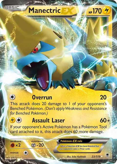 Manectric EX, Phantom Forces 23/119