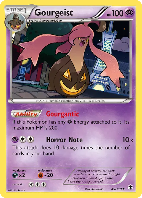 Gourgeist, Phantom Forces 45/119