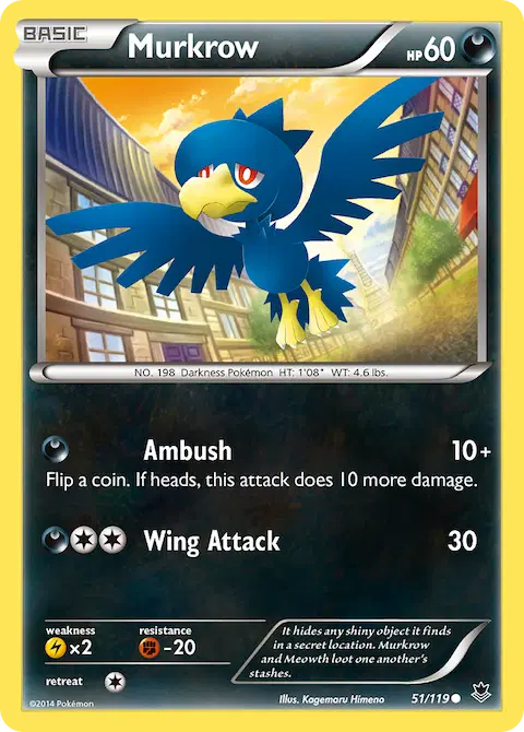 Murkrow, Phantom Forces 51/119