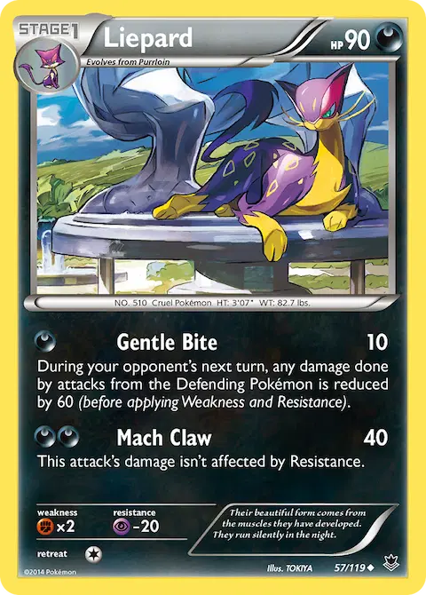 Liepard, Phantom Forces 57/119