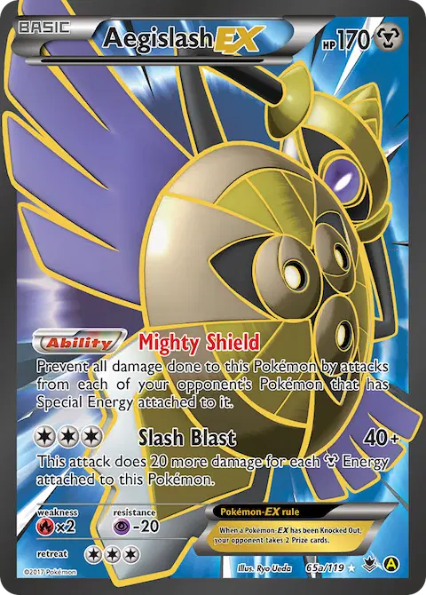 Aegislash EX, Phantom Forces 65a
