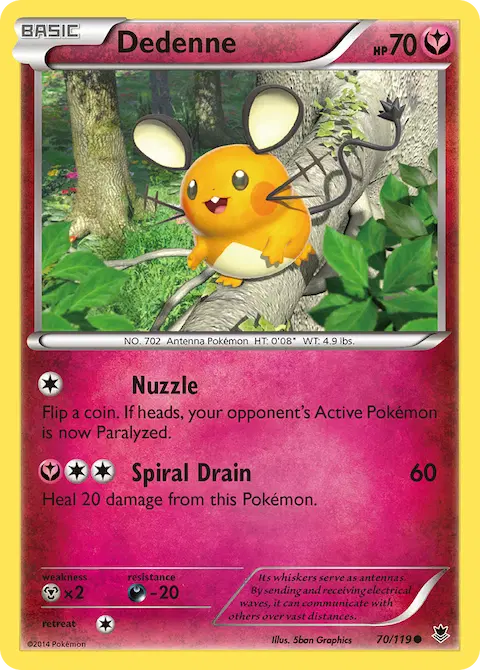Dedenne, Phantom Forces 70/119