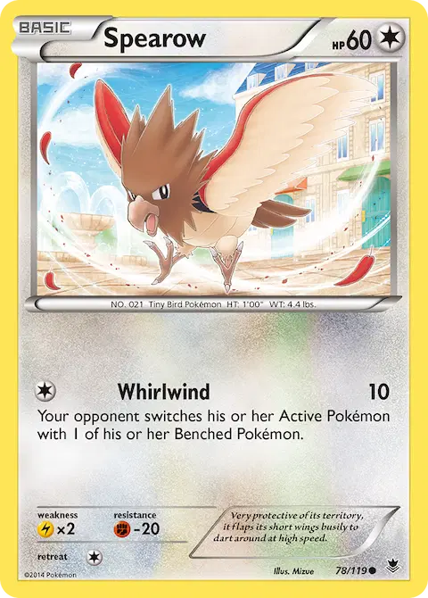 Spearow, Phantom Forces 78/119