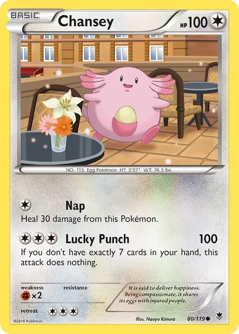 Chansey, Phantom Forces 80/119
