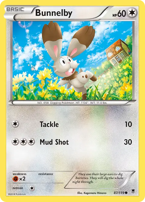 Bunnelby, Phantom Forces 87/119
