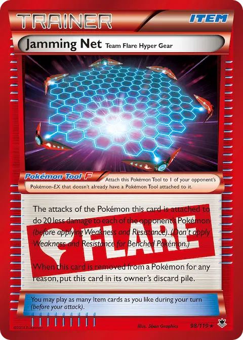 Jamming Net Team Flare Hyper Gear, Phantom Forces 98/119
