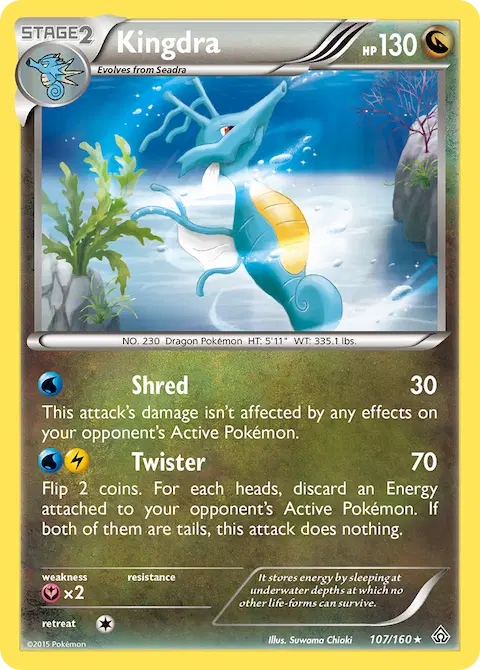 Kingdra, Primal Clash 107/160