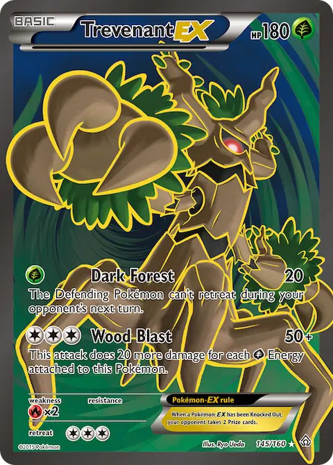 Trevenant EX, Primal Clash 145/160