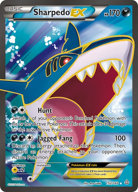 Sharpedo EX, Primal Clash 152/160