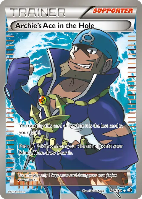 Archie's Ace in the Hole, Primal Clash 157/160