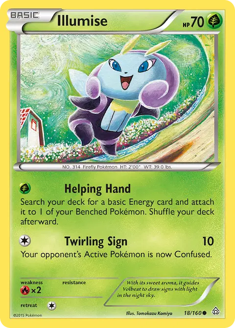 Illumise, Primal Clash 18/160