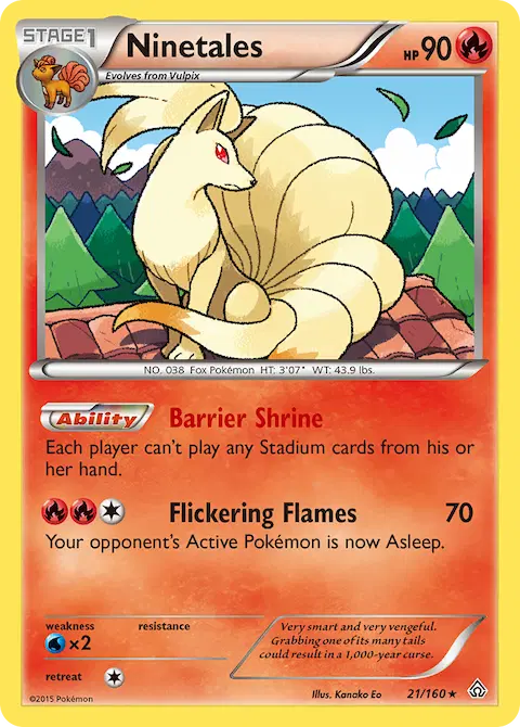 Ninetales, Primal Clash 21/160