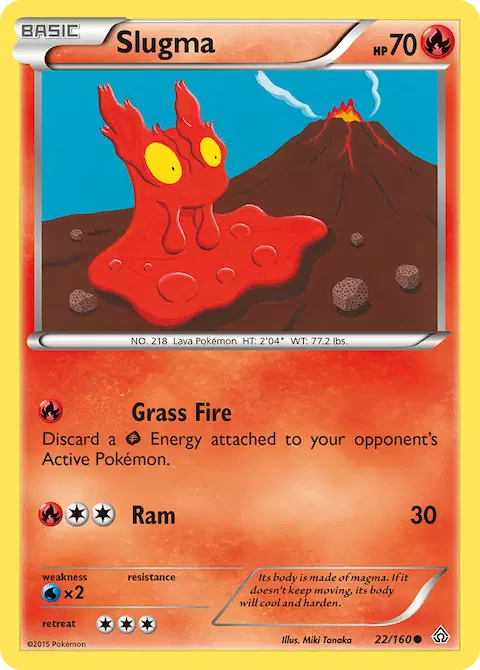 Slugma, Primal Clash 22/160