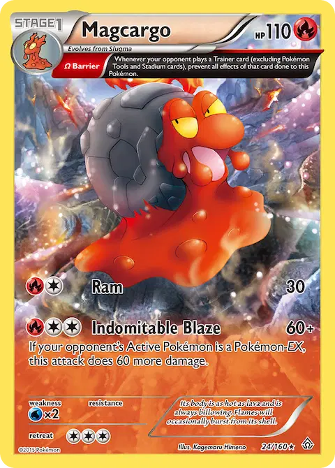 Magcargo, Primal Clash 24/160