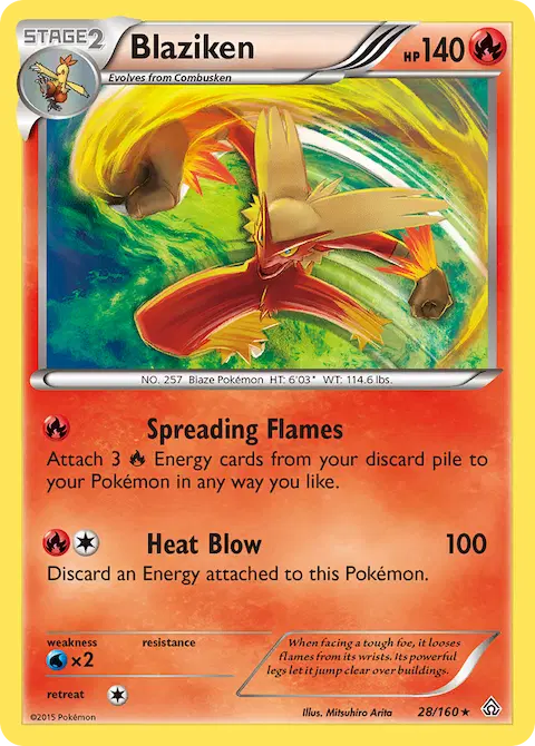 Blaziken, Primal Clash 28/160