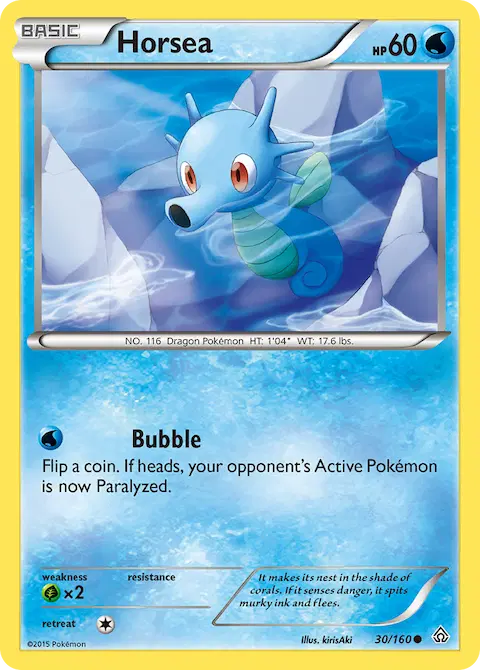 Horsea, Primal Clash 30/160