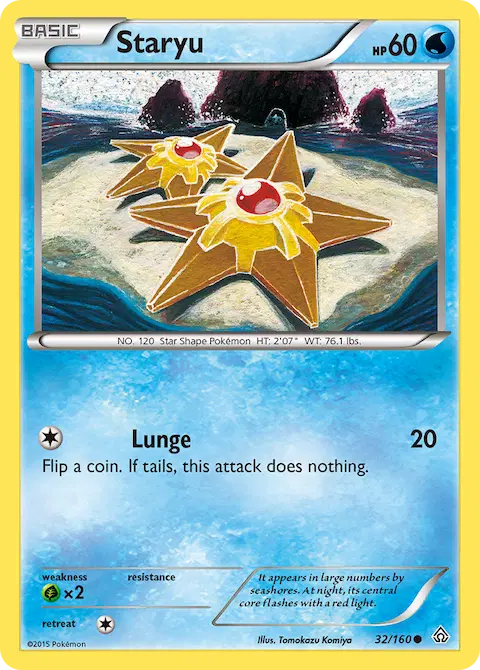 Staryu, Primal Clash 32/160