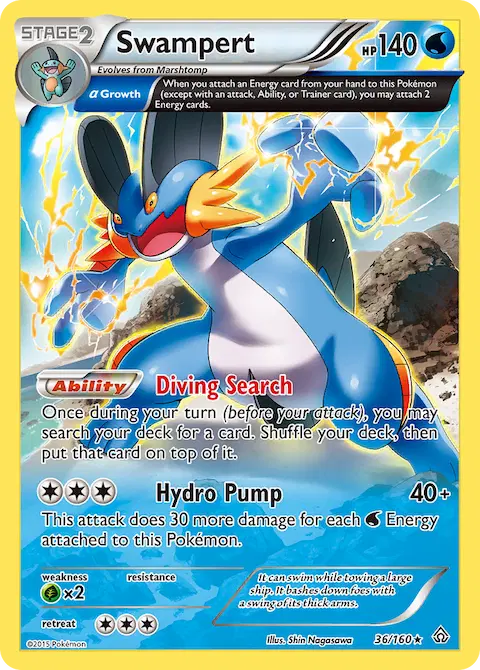 Swampert, Primal Clash 36/160